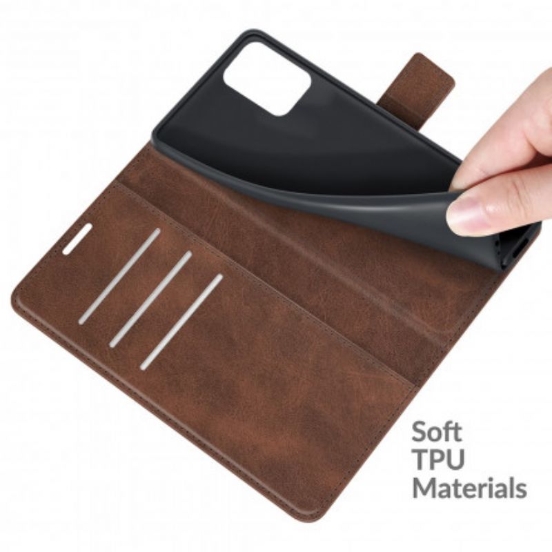 Folio-hoesje Xiaomi Mi 11t / 11t Pro Telefoonhoesje Slank Extreem Leereffect