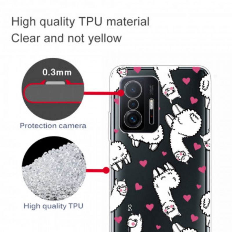 Hoesje Voor Xiaomi Mi 11t / 11t Pro Top Lama's
