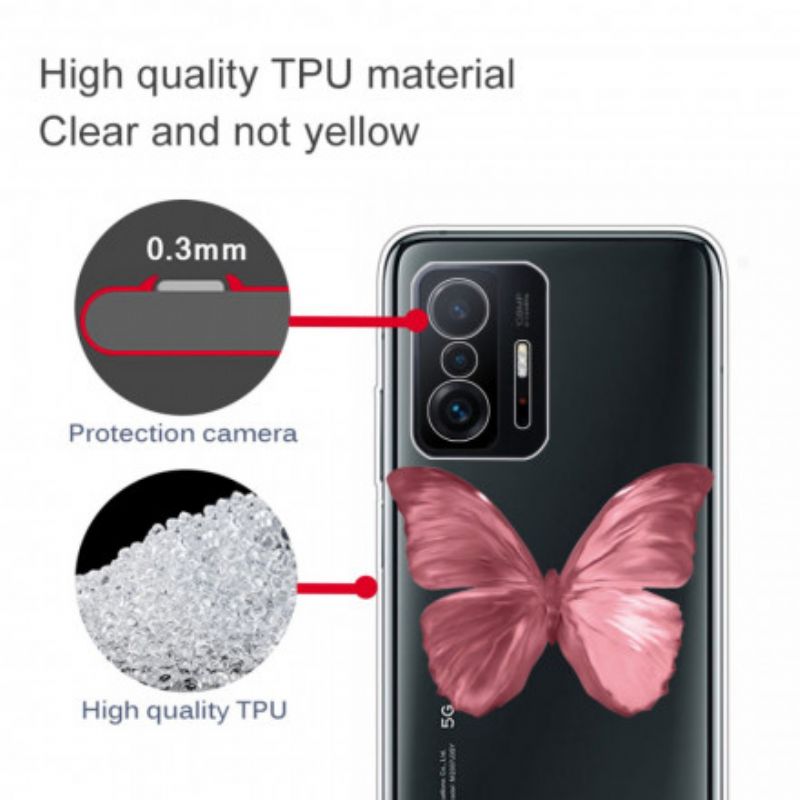 Hoesje Voor Xiaomi Mi 11t / 11t Pro Wilde Vlinders