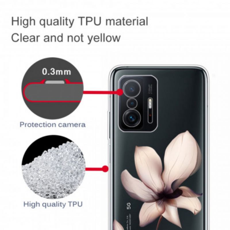 Hoesje Xiaomi Mi 11t / 11t Pro Een Bloem Bescherming Hoesje