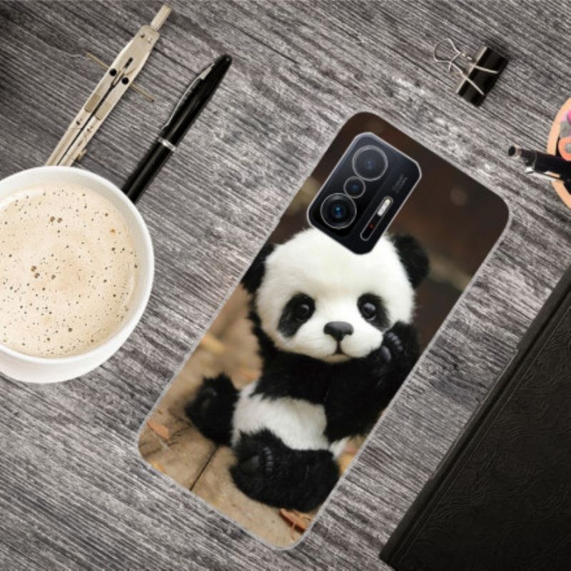 Hoesje Xiaomi Mi 11t / 11t Pro Flexibele Panda