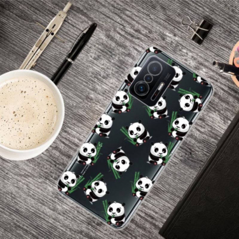 Hoesje Xiaomi Mi 11t / 11t Pro Kleine Panda's Bescherming Hoesje