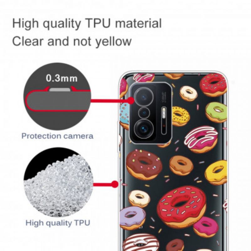 Hoesje Xiaomi Mi 11t / 11t Pro Liefde Donuts