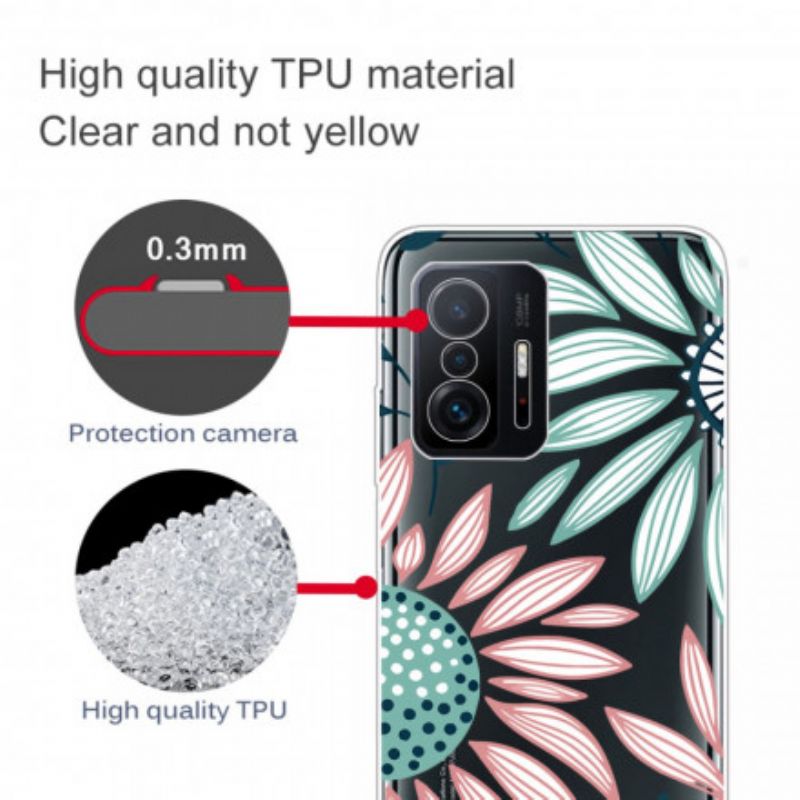 Hoesje Xiaomi Mi 11t / 11t Pro Pure Bloem