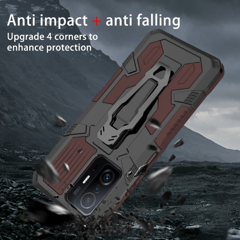 Hoesje Xiaomi Mi 11t / 11t Pro Robot Met Riemclip