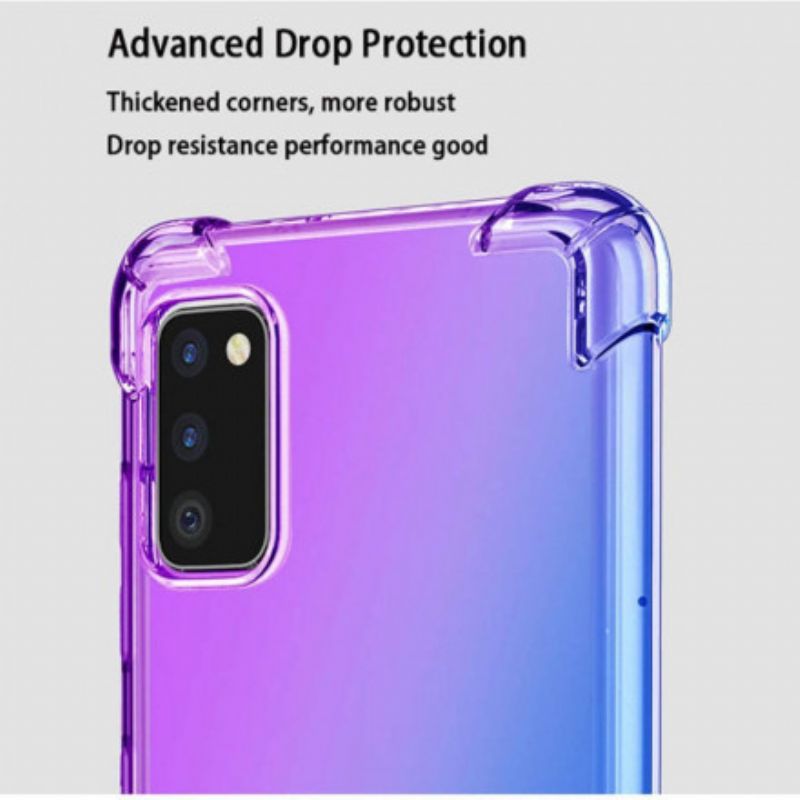 Hoesje Xiaomi Mi 11t / 11t Pro Versterkte Hoeken Met Kleurovergang Bescherming Hoesje