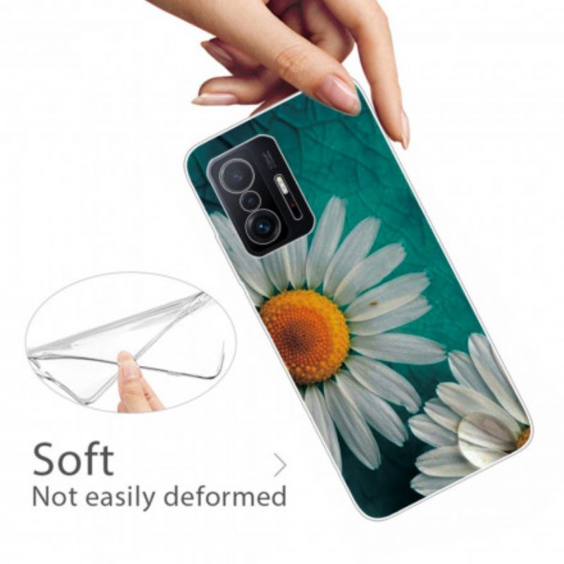 Hoesje Xiaomi Mi 11t / 11t Pro Zomer Madeliefjes