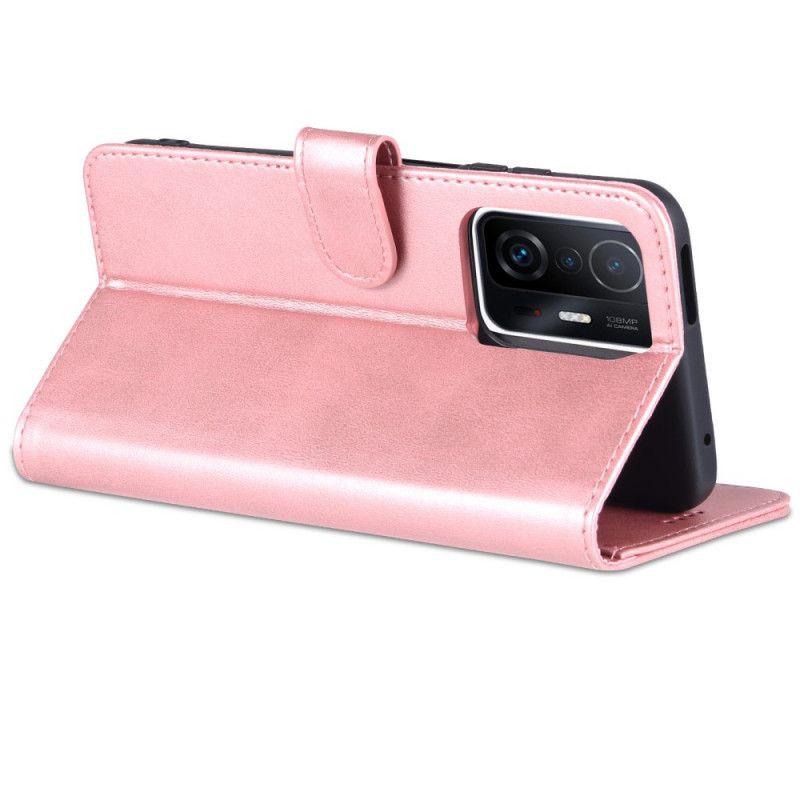 Leren Hoesje Voor Xiaomi Mi 11t / 11t Pro Azns Kunstleer