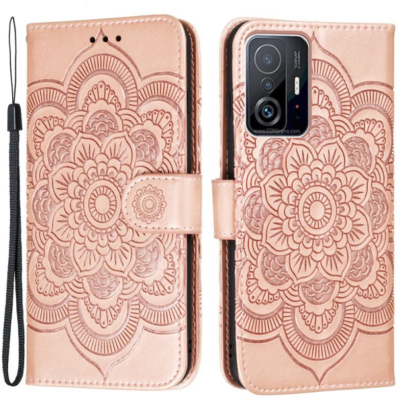 Leren Hoesje Voor Xiaomi Mi 11t / 11t Pro Volledige Mandala