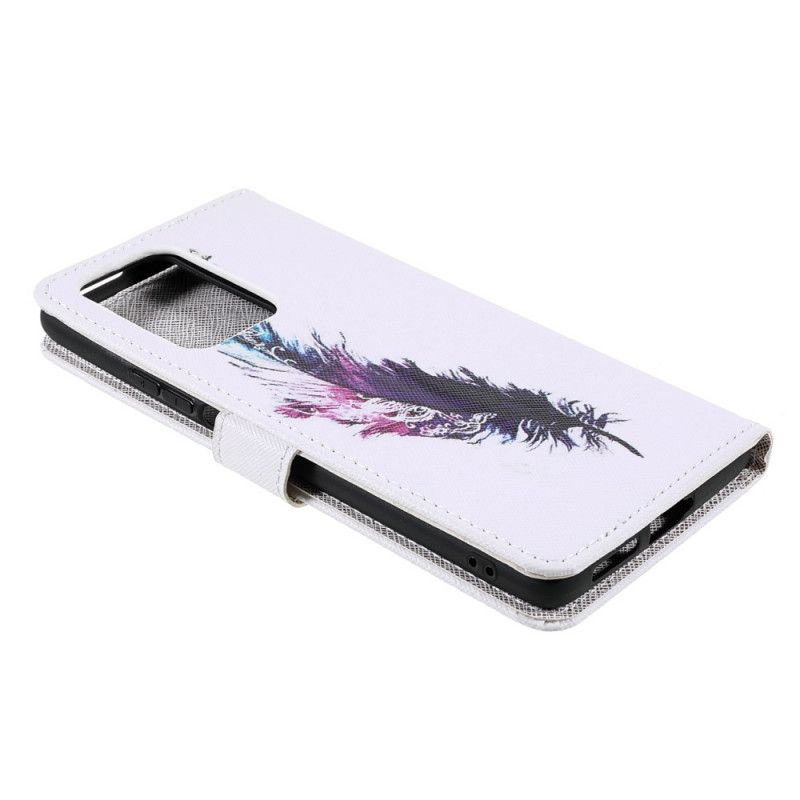 Leren Hoesje Xiaomi Mi 11t / 11t Pro Riem Veer Bescherming Hoesje