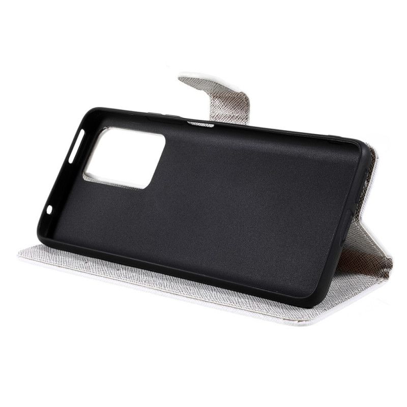 Leren Hoesje Xiaomi Mi 11t / 11t Pro Riem Veer Bescherming Hoesje