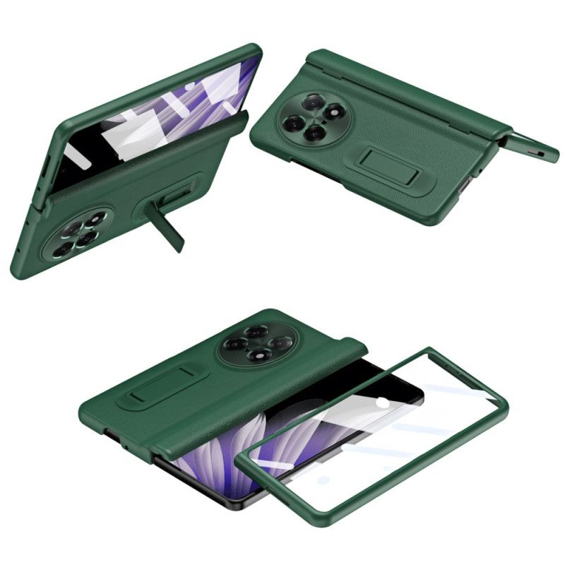 Case Hoesje Oppo Find N5 Telefoonhoesje Geïntegreerde Standaard En Schermbeschermer