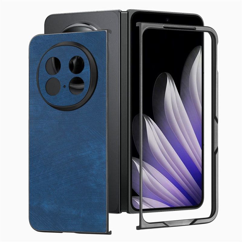 Case Hoesje Oppo Find N5 Telefoonhoesje Retro Leer