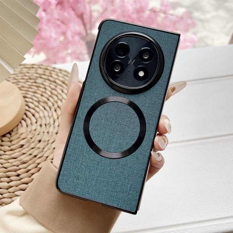 Cover Hoesje Oppo Find N5 Telefoonhoesje Magsafe-compatibele Stof