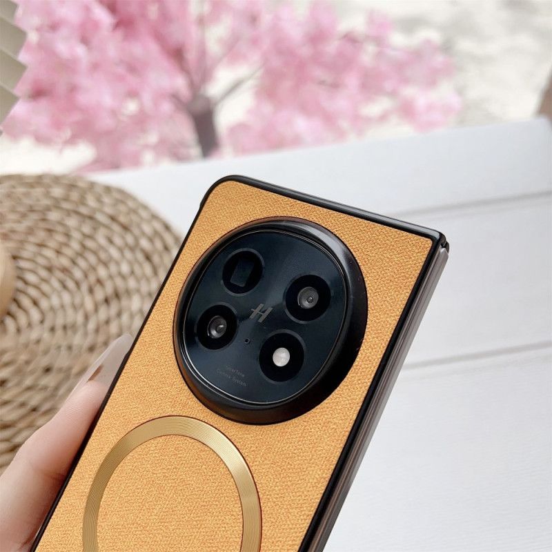 Cover Hoesje Oppo Find N5 Telefoonhoesje Magsafe-compatibele Stof