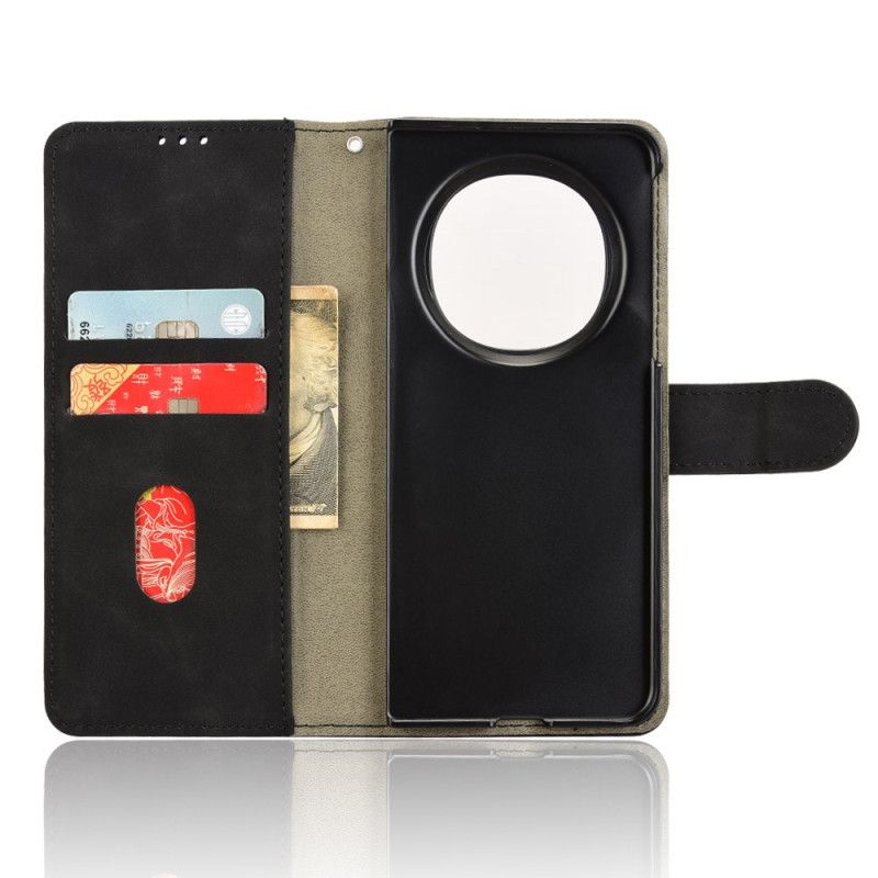 Folio-hoesje Oppo Find N5 Suède-effect