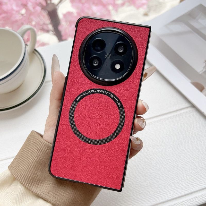 Hoesje Oppo Find N5 Kunstleer Bescherming Hoesje