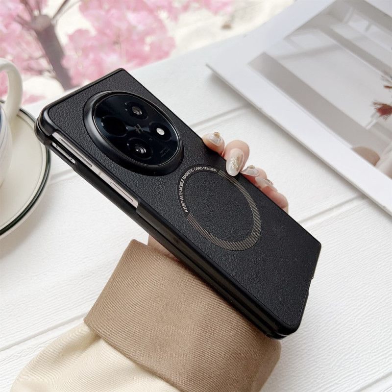 Hoesje Oppo Find N5 Kunstleer Bescherming Hoesje