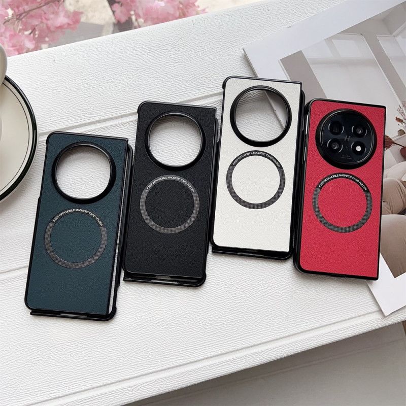 Hoesje Oppo Find N5 Kunstleer Bescherming Hoesje