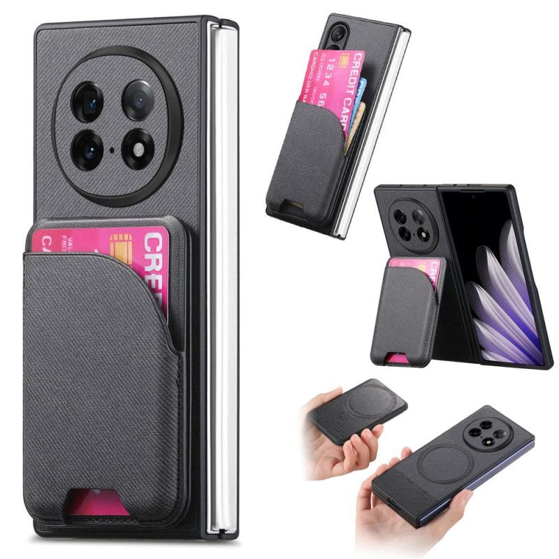 Hoesje Oppo Find N5 Magnetisch Met Standaard En Afneembaar Etui Bescherming Hoesje