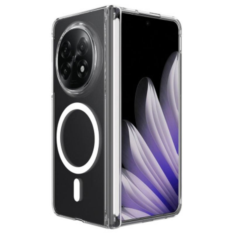 Hoesje Oppo Find N5 Magnetisch Transparant