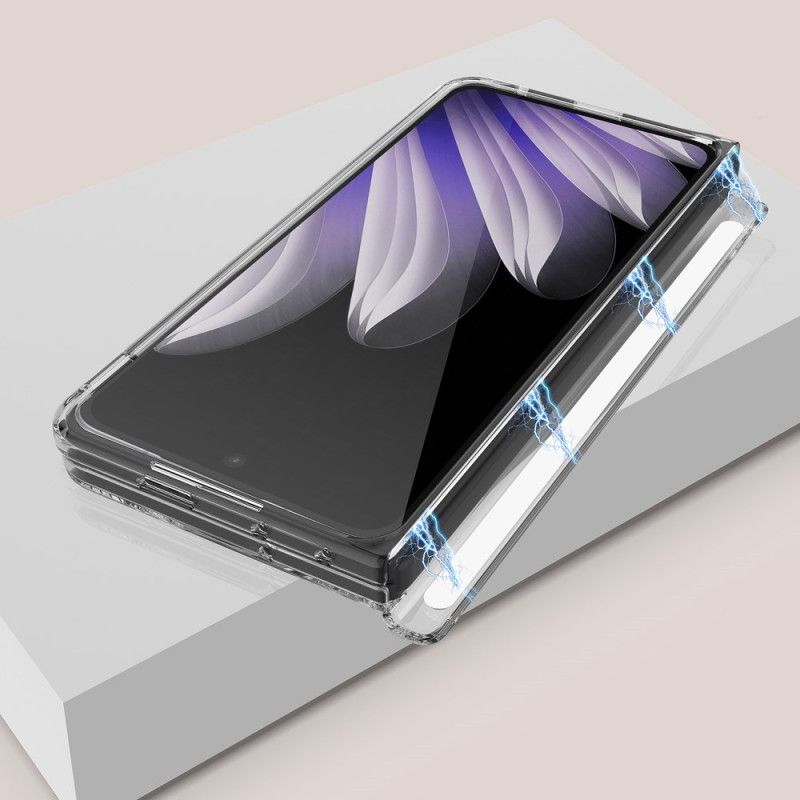 Hoesje Oppo Find N5 Magnetisch Transparant