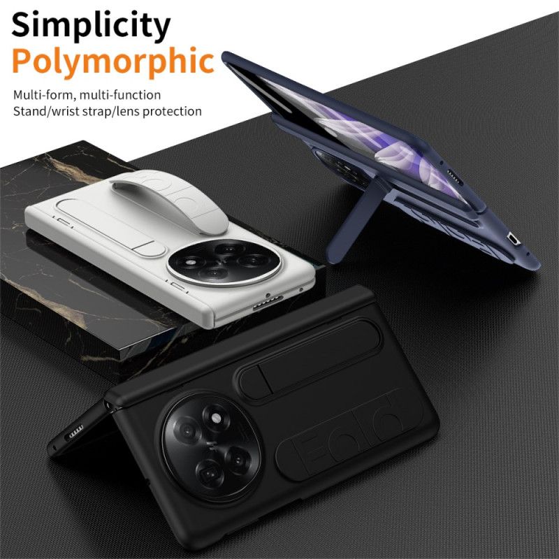 Hoesje Oppo Find N5 Volledige Bescherming Met Standaard En Riem