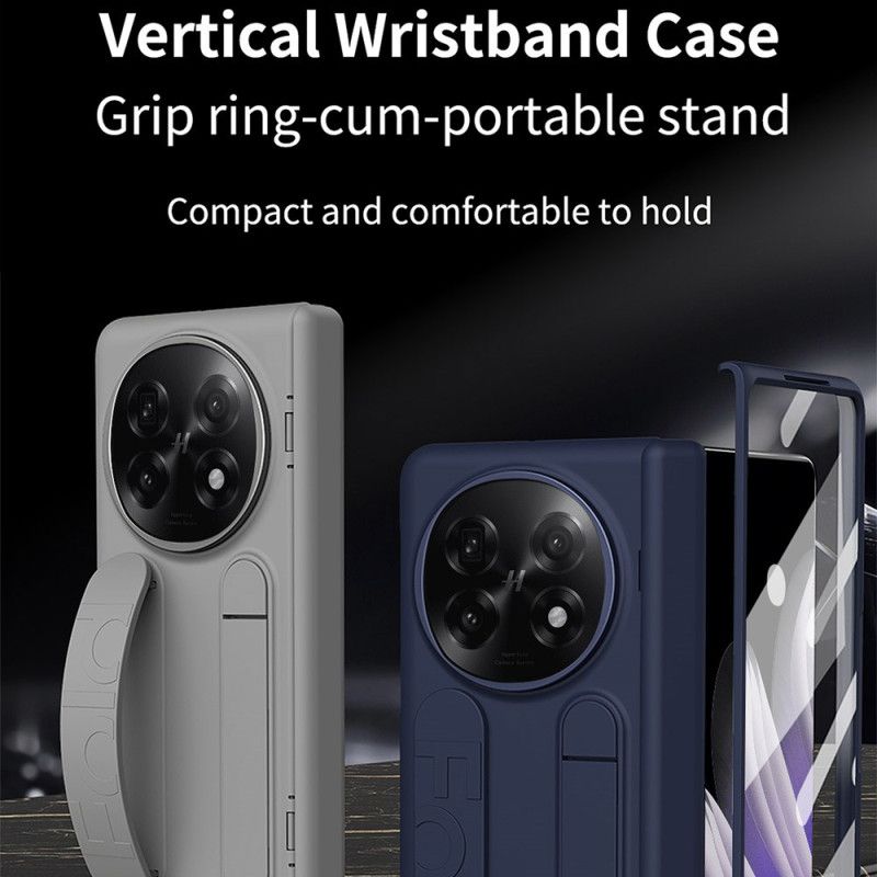 Hoesje Oppo Find N5 Volledige Bescherming Met Standaard En Riem