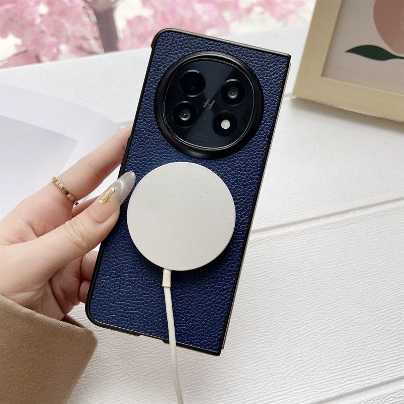 Hoesje Voor Oppo Find N5 Magsafe-compatibel Kunstleer