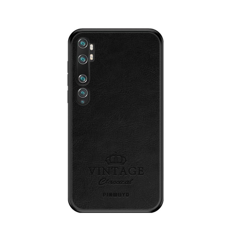 Case Hoesje Xiaomi Mi Note 10 / 10 Pro Roze Zwart Telefoonhoesje Pin Rui Serie Pinwuyo