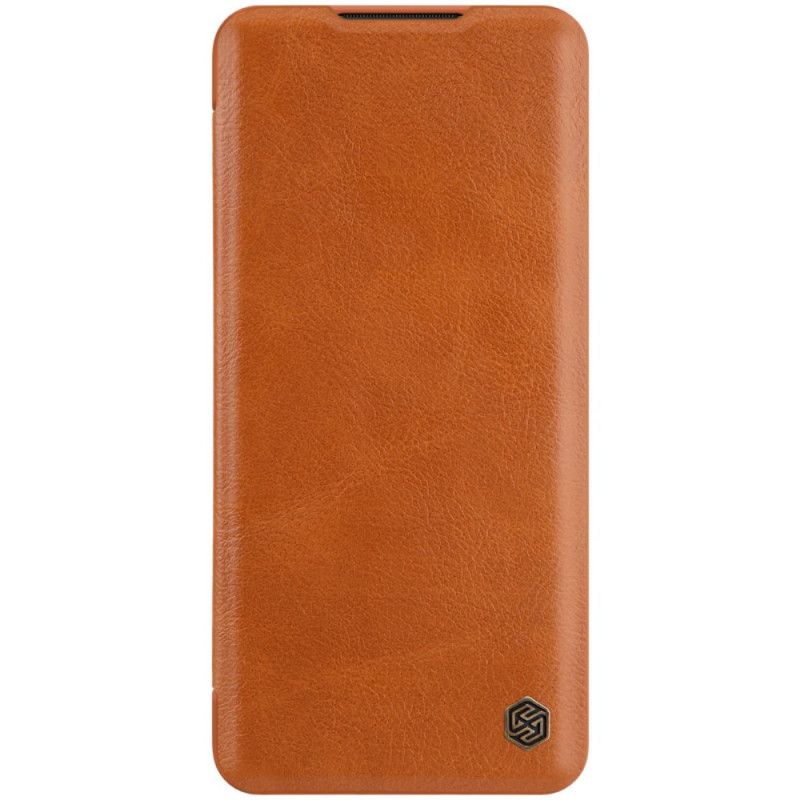 Folio-hoesje Xiaomi Mi Note 10 / 10 Pro Rood Nillkin Qin-Reeks