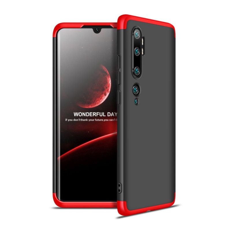 Hoesje Xiaomi Mi Note 10 / 10 Pro Rood Zwart Afneembare Gkk