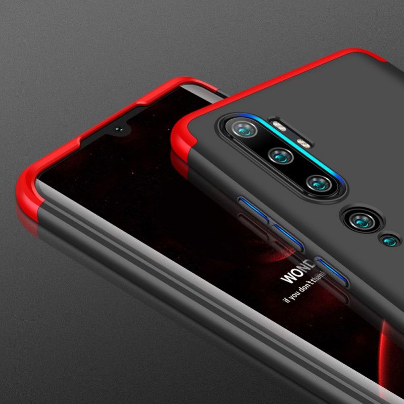 Hoesje Xiaomi Mi Note 10 / 10 Pro Rood Zwart Afneembare Gkk