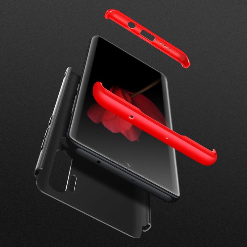 Hoesje Xiaomi Mi Note 10 / 10 Pro Rood Zwart Afneembare Gkk