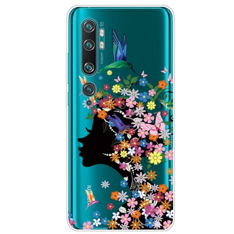 Hoesje Xiaomi Mi Note 10 / 10 Pro Telefoonhoesje Mooi Bloemhoofdje