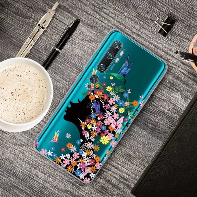 Hoesje Xiaomi Mi Note 10 / 10 Pro Telefoonhoesje Mooi Bloemhoofdje