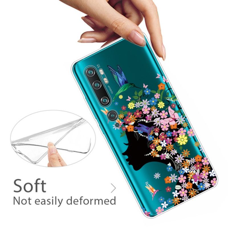 Hoesje Xiaomi Mi Note 10 / 10 Pro Telefoonhoesje Mooi Bloemhoofdje