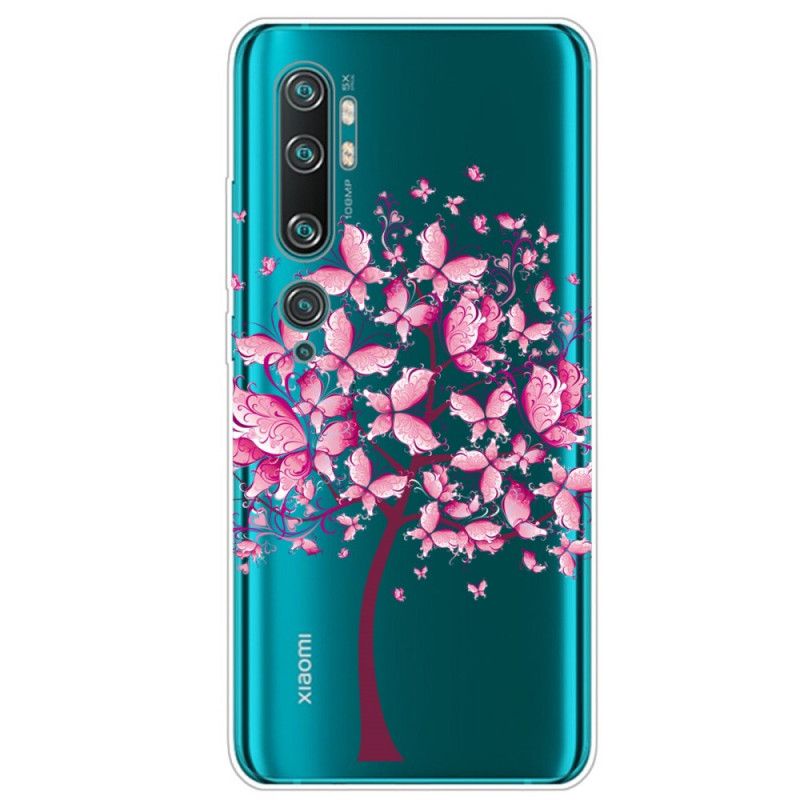 Hoesje Xiaomi Mi Note 10 / 10 Pro Telefoonhoesje Roze Boomtop