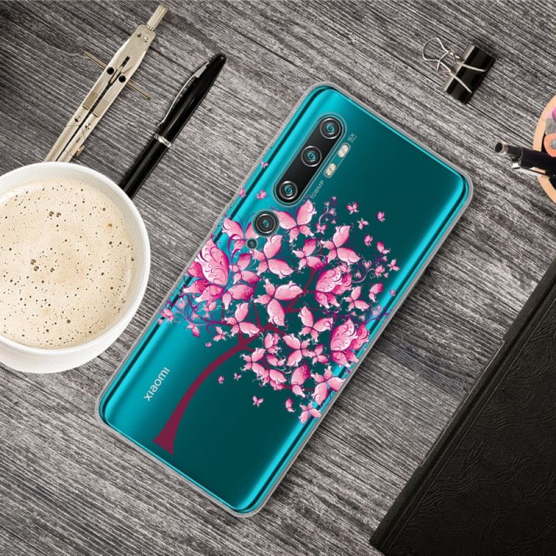 Hoesje Xiaomi Mi Note 10 / 10 Pro Telefoonhoesje Roze Boomtop