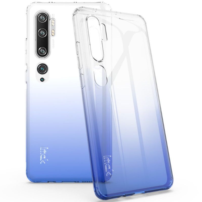 Hoesje Xiaomi Mi Note 10 / 10 Pro Transparant Paars Ux-6 Serie Imak