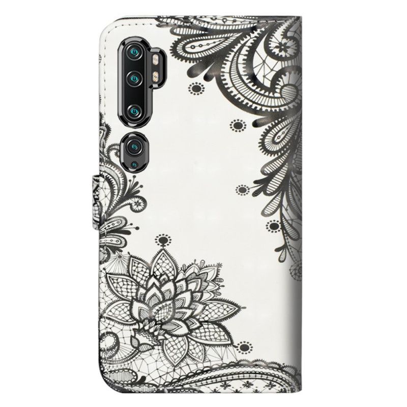 Leren Hoesje Xiaomi Mi Note 10 / 10 Pro Chique Kant