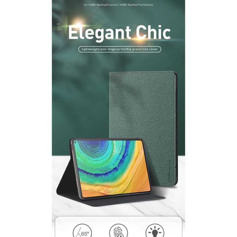 Case Huawei MediaPad M6 10.8'' Grijs Zwart Telefoonhoesje X-Level Stof