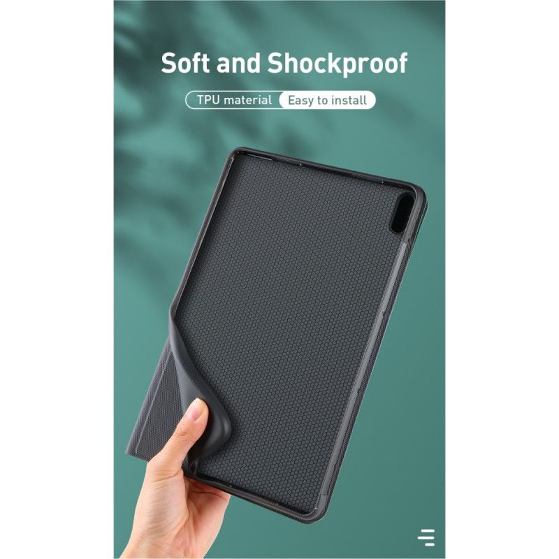 Case Huawei MediaPad M6 10.8'' Grijs Zwart Telefoonhoesje X-Level Stof