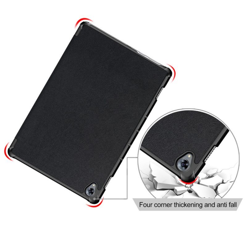 Smart Case Huawei MediaPad M6 10.8'' Donkerblauw Rood Drievoudige Verstevigde Hoeken