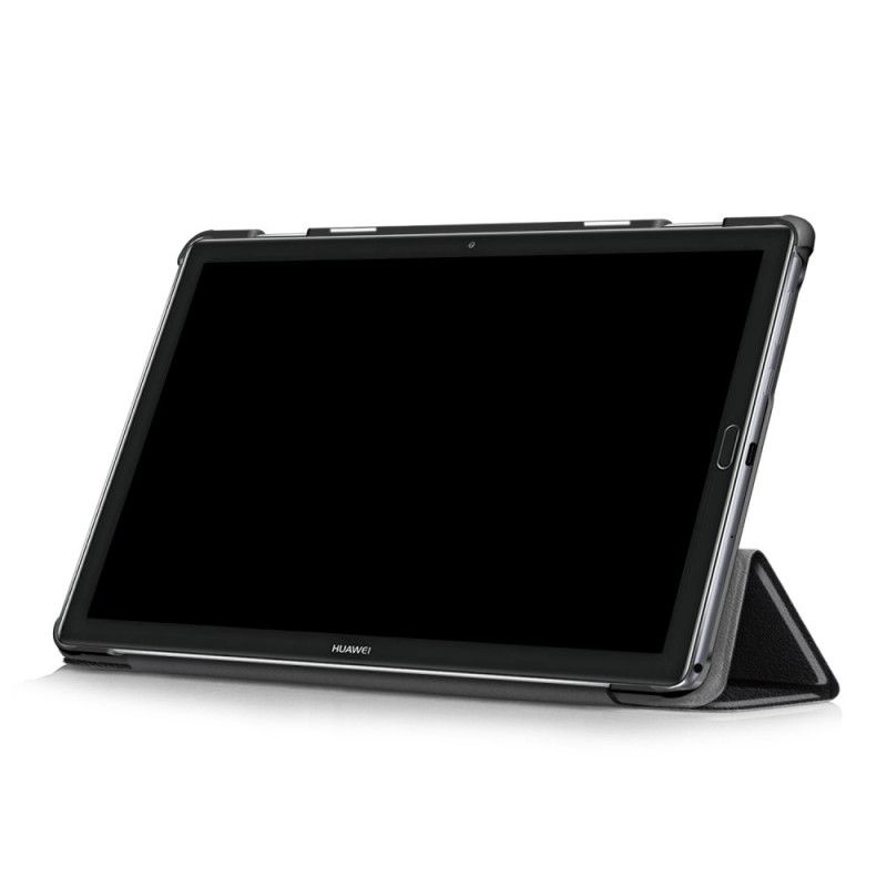 Smart Case Huawei MediaPad M6 10.8'' Donkerblauw Rood Drievoudige Verstevigde Hoeken