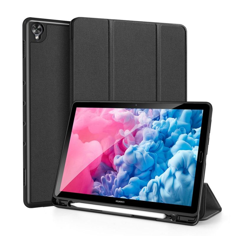 Smart Case Huawei MediaPad M6 10.8'' Zwart Domo Series Dux-Ducis