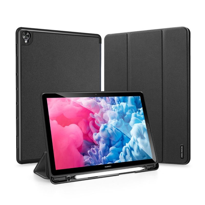 Smart Case Huawei MediaPad M6 10.8'' Zwart Domo Series Dux-Ducis