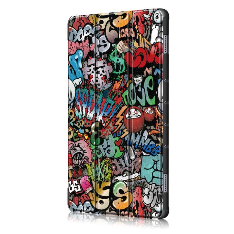 Smartcase Huawei MediaPad M6 10.8'' Verstevigde Graffiti