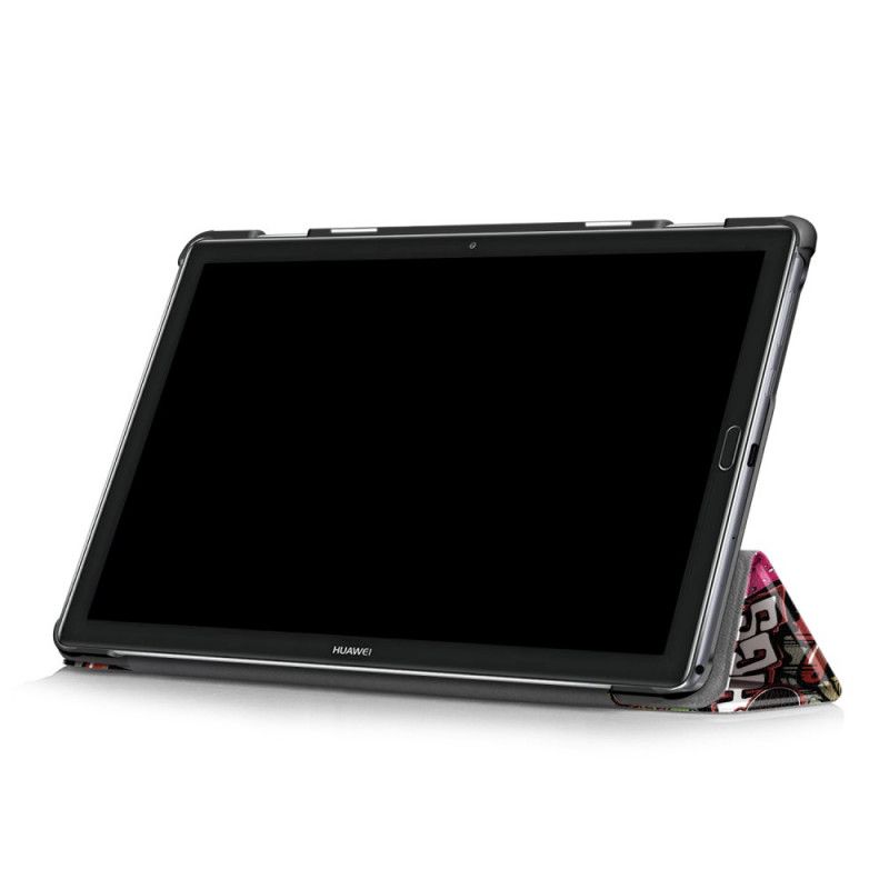 Smartcase Huawei MediaPad M6 10.8'' Verstevigde Graffiti