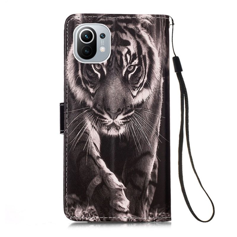 Bescherming Hoesje Xiaomi Mi 11 Telefoonhoesje Nachttijger